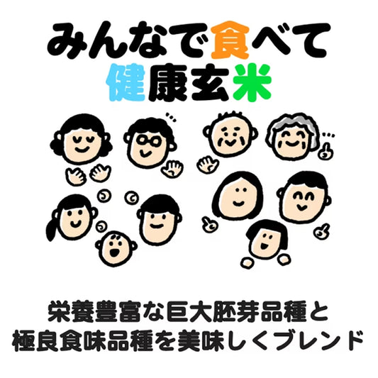 《特別栽培米》R7年産 巨大胚芽玄米ブレンド